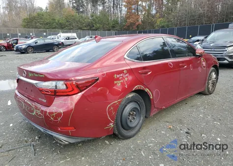 2016 Lexus Es 350 z USA, uszkodzony, nr VIN JTHBK1GG3G2225912